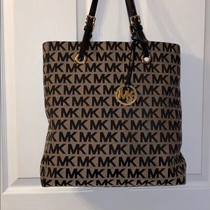 Michael Kors Large Logo Tote Bag